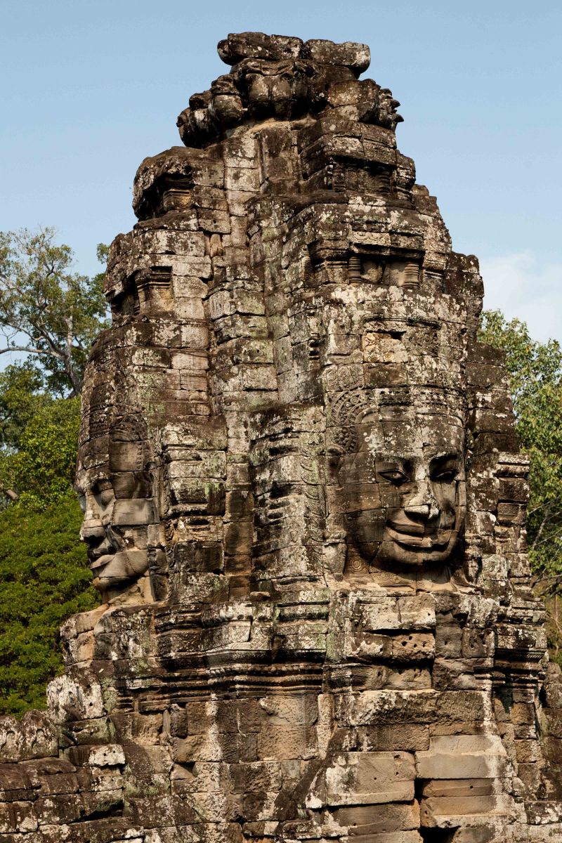 In den beeindruckenden Ruinen von Angkor