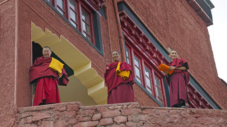 Ladakh Leh Matho Monastry Mönche