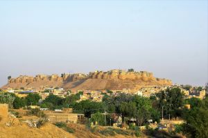 Jaisalmer Festungsanlage in der Wüstenoase