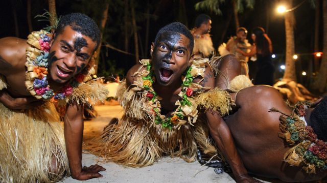 Meke-Tanz auf Fiji