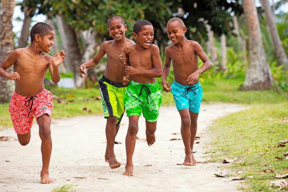 Dorfkinder auf Fiji