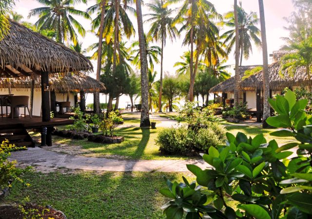 Tamanu Beach Resort - Garten Bungalows