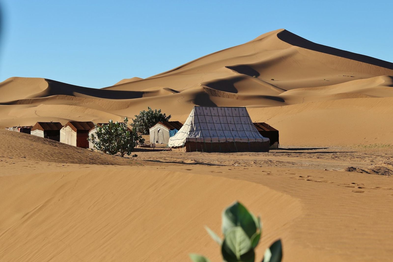 Camp in der Wüste