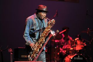 Saxofonist, International Blues Challenge, Memphis, Tennessee