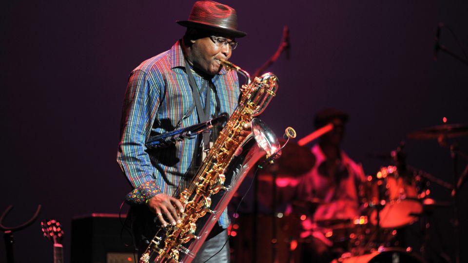 Saxofonist, International Blues Challenge, Memphis, Tennessee