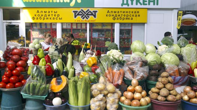 Gemüsebasar Almaty