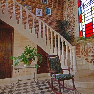 Finca de Astrid – Treppe mit Galerie