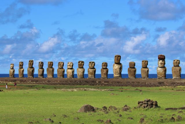 Ahu Tongariki – die größte Zeremonienanlage auf der Osterinsel