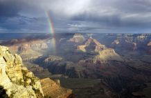 Regenbogen am Grand Canyon, Arizona