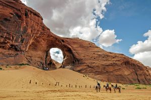 Ear of the Wind Arch, Monument Valley, Arizona