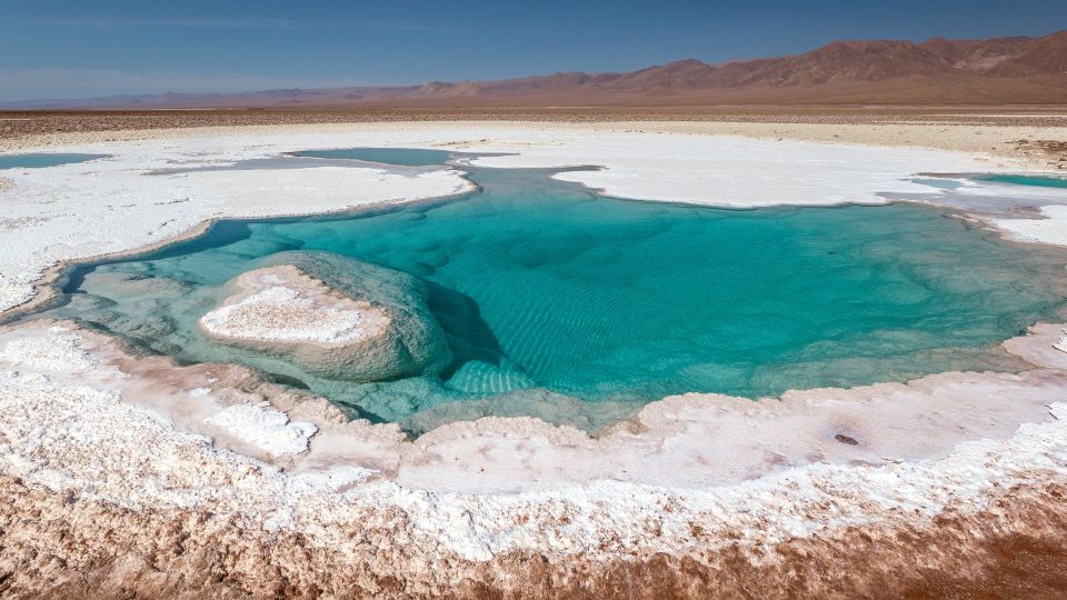 Die Lagunas Escondidas in der Atacama-Wüste