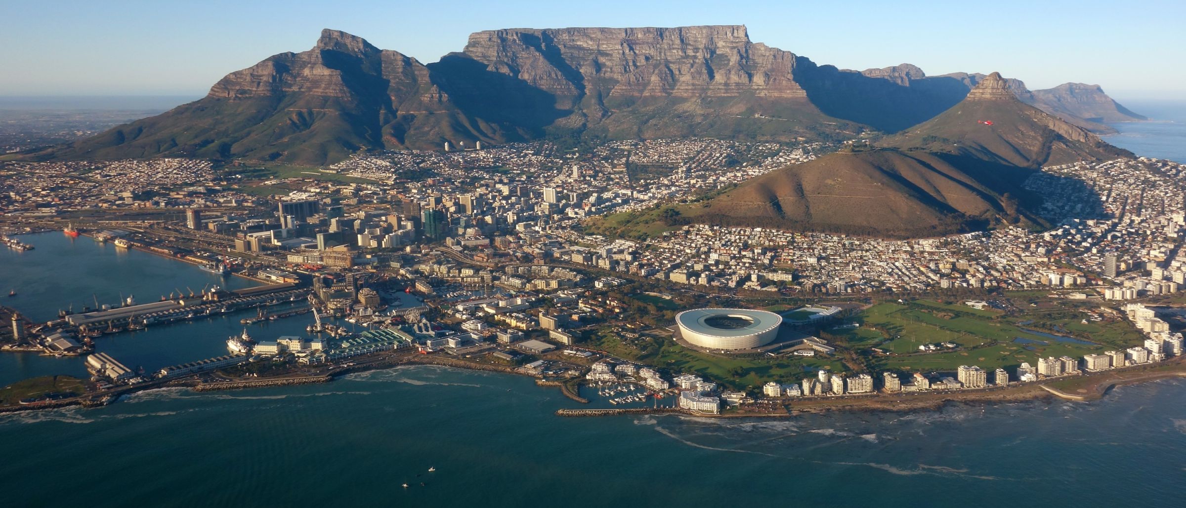 Südafrika – Blick auf Kapstadt