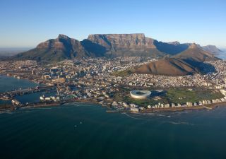 Südafrika – Helicopterflug mit Blick auf Kapstadt