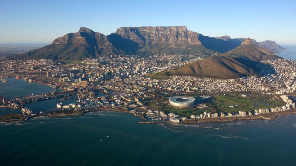 Südafrika – Helicopterflug mit Blick auf Kapstadt