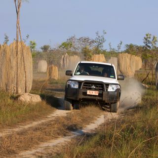 Jeep in den Australischen Outbacks