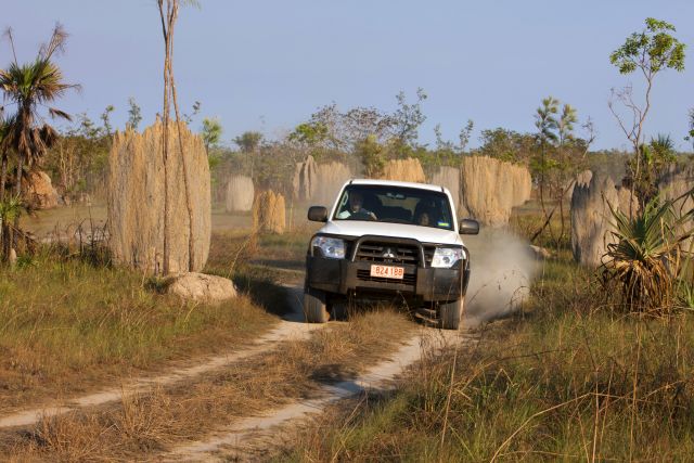 Jeep in den Australischen Outbacks