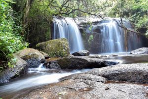 Wasserfall im Zomba-Reservat