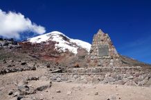 Auf dem Vulkan Chimborazo