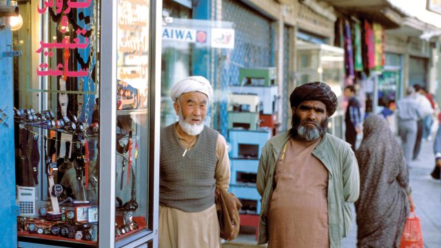 Verkäufer in Teheran