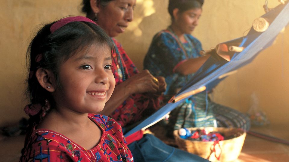 Einblick in die traditionelle Weberei in Guatemala