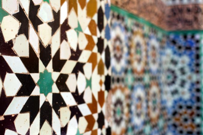 Mosaik in Marrakesch © Diamir
