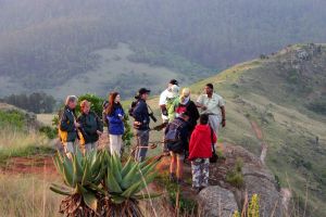 Wanderung im Mlilwane Game Reserve, Reilly's Rock Hilltop Lodge, Swasiland
