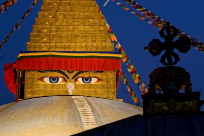 Stupa Boudhanath in Kathmandu
