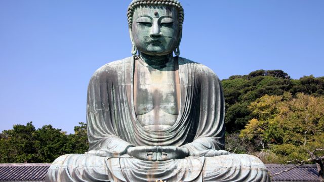 Daibutusu - der große Buddha von Kamakura