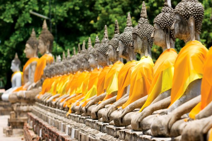 Yai Chai Mongkhon Tempel, Ayutthaya © Diamir