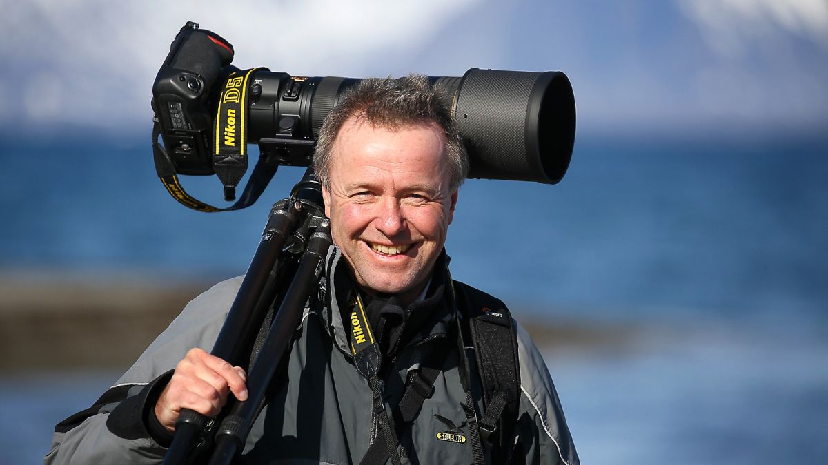 Fotoreiseleiter Bernd Nill unterwegs in Spitzbergen