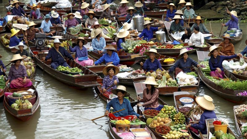 Tha Kha Floating Market  Samut Songkhram