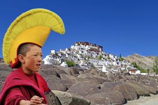 Ladakh Thiksey Kloster unweit von Leh