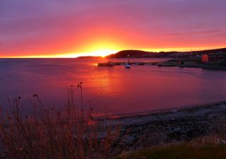 Sonnenuntergang, Rocky Harbour, Gros-Morne-Nationalpark