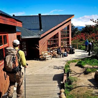 Unterwegs am Refugio Los Cuernos im Nationalpark Torres del Paine