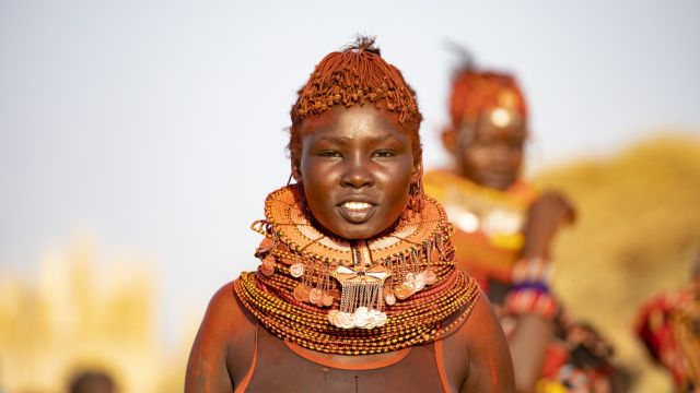 Turkana-Frau