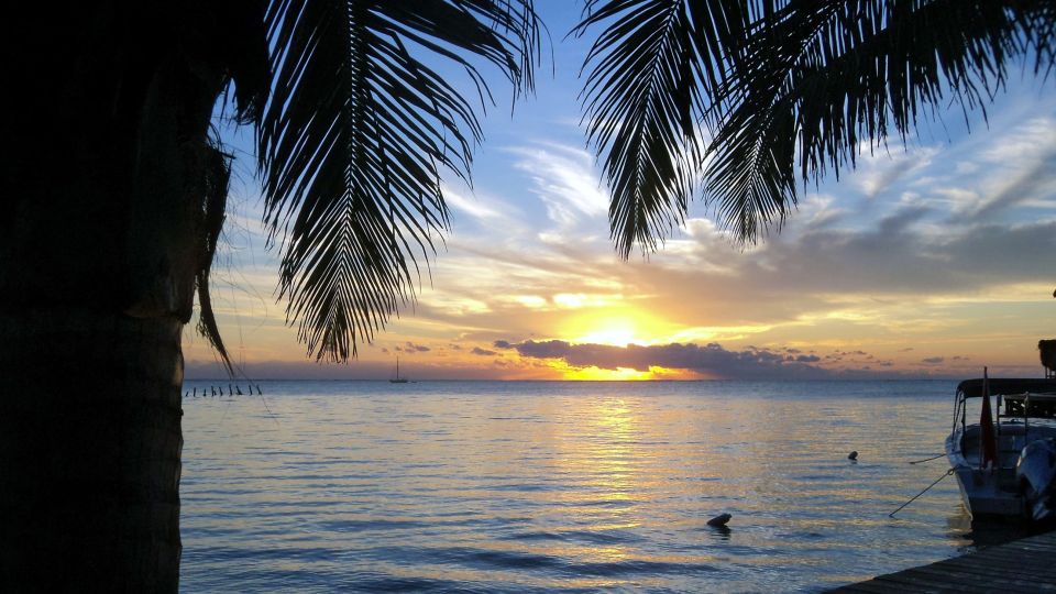 Sonnenaufgang auf der Insel Ambergris Caye