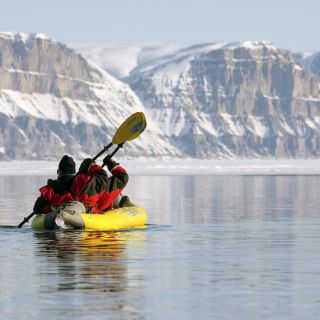 Kajak in der Arctic Bay
