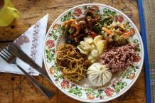 Kulinarisches Allerlei in Bhutan