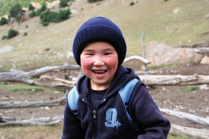 Kind in Süd-Kirgistan © Diamir