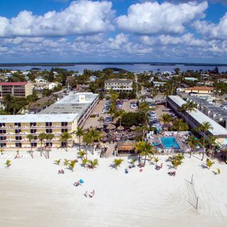 Luftansicht Outrigger Beach Resort, Fort Myers