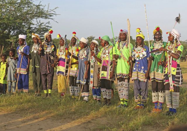 Tradition Gerewol-Festival im Tschad