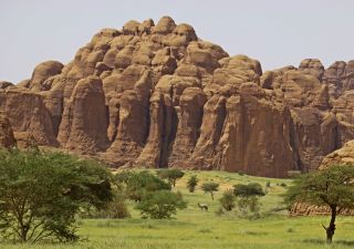 Sandsteinformationen des Ennedi-Massivs
