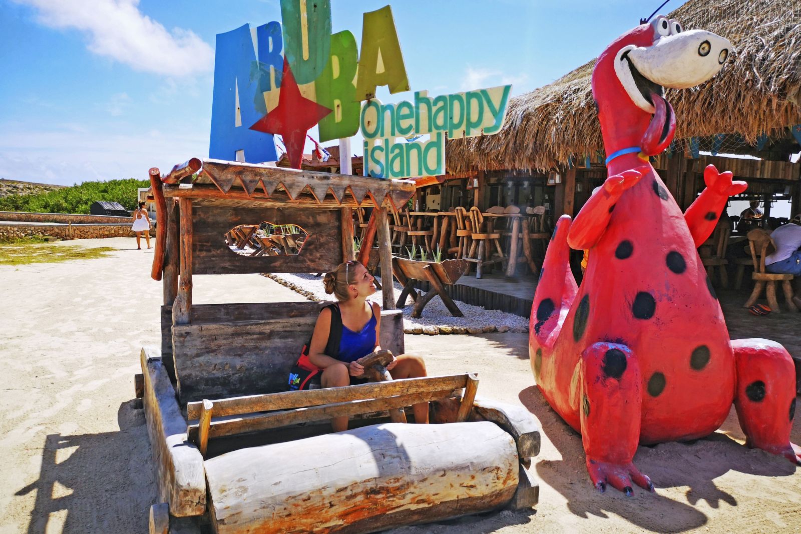 Am Baby Beach auf Aruba