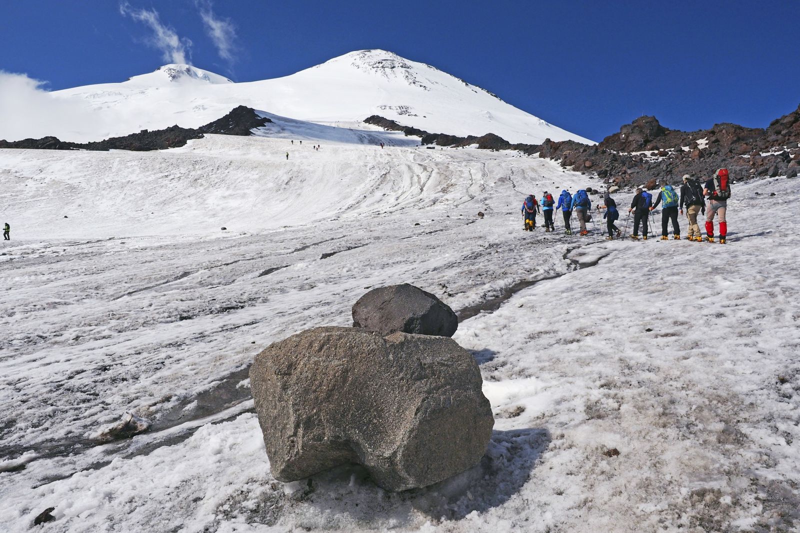 Unsere erste Akkli-Tour – Ziel sind die Pastuchov-Felsen in ca. 4700 m Höhe