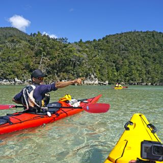Kayaktour im Abel Tasman