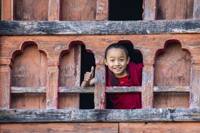 Kind in Bhutan