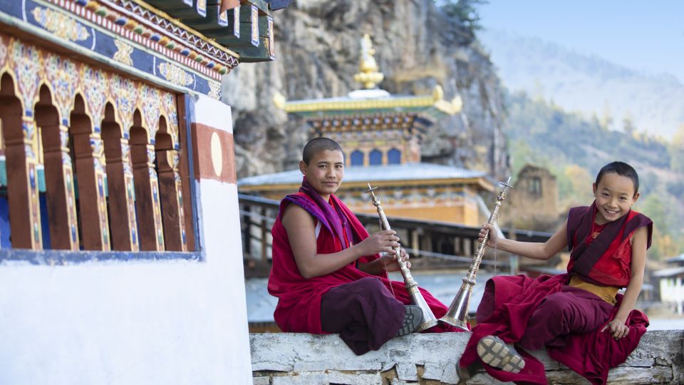 Novizen in Bhutan