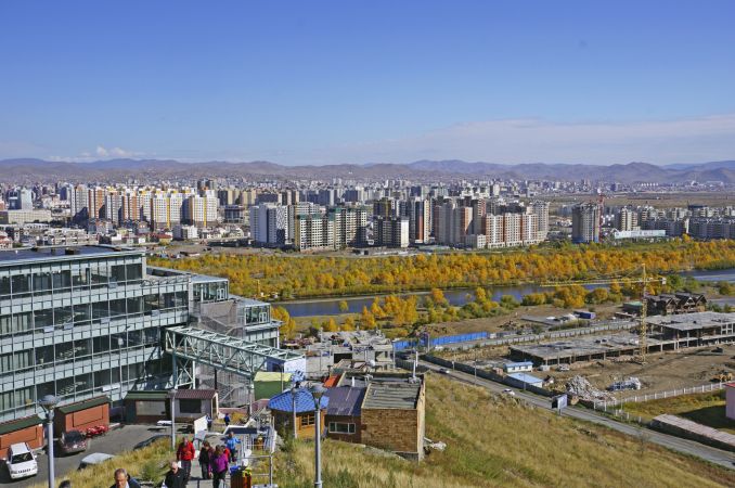 Aussichtspunkt über Ulaanbaatar © Diamir