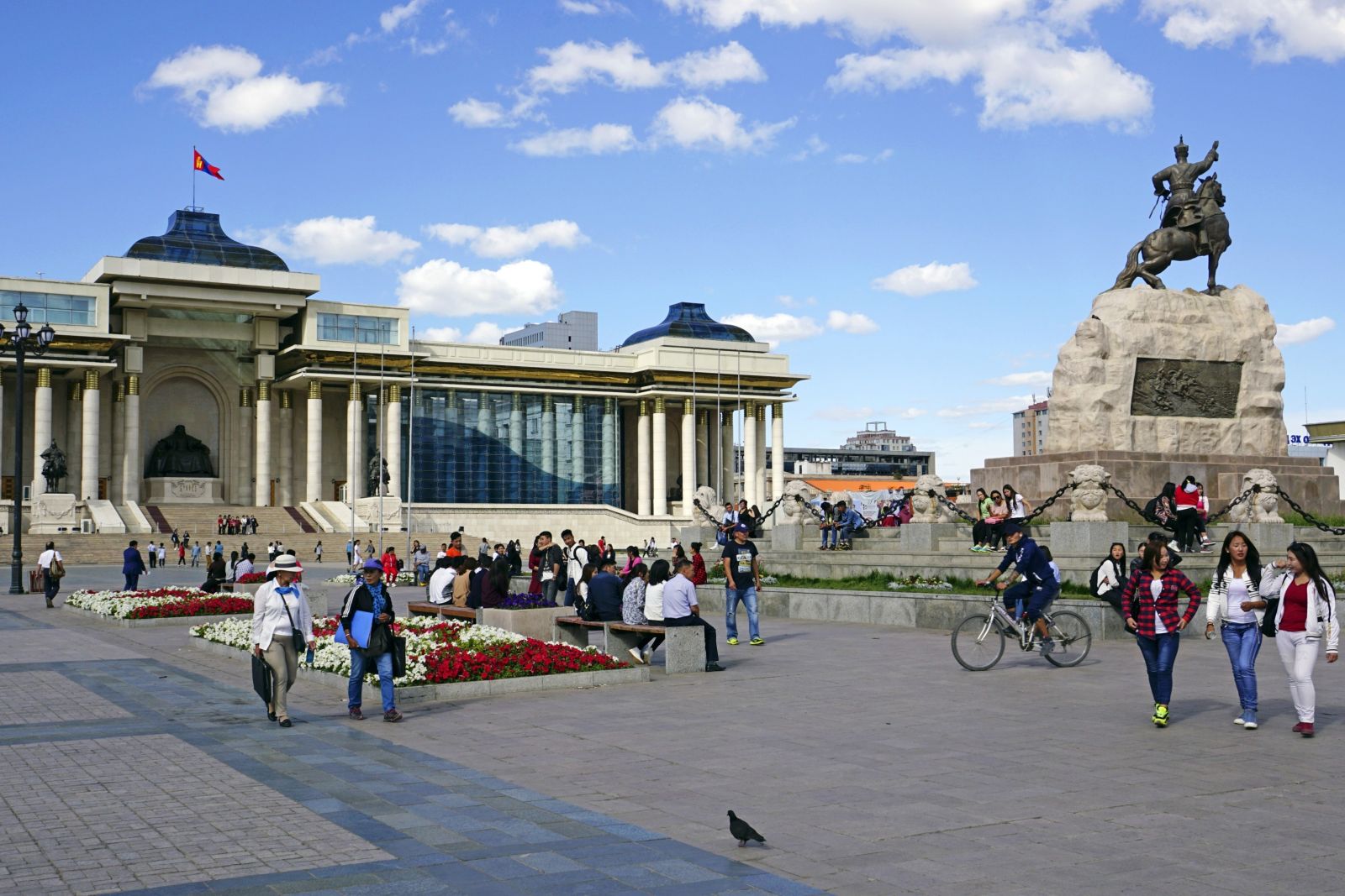Ulaanbaatar – Sukhbatar Platz