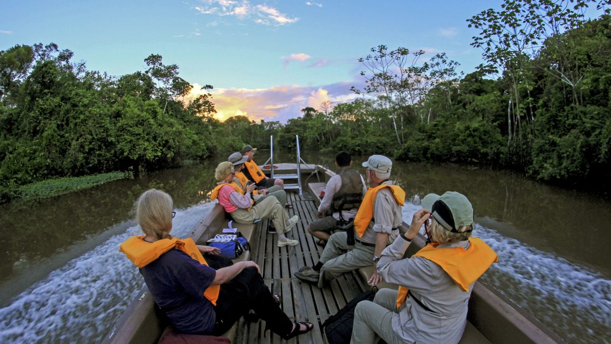 Exkursion im Amazonasgebiet